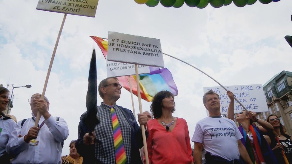 Ester Janečková na Prague Pride