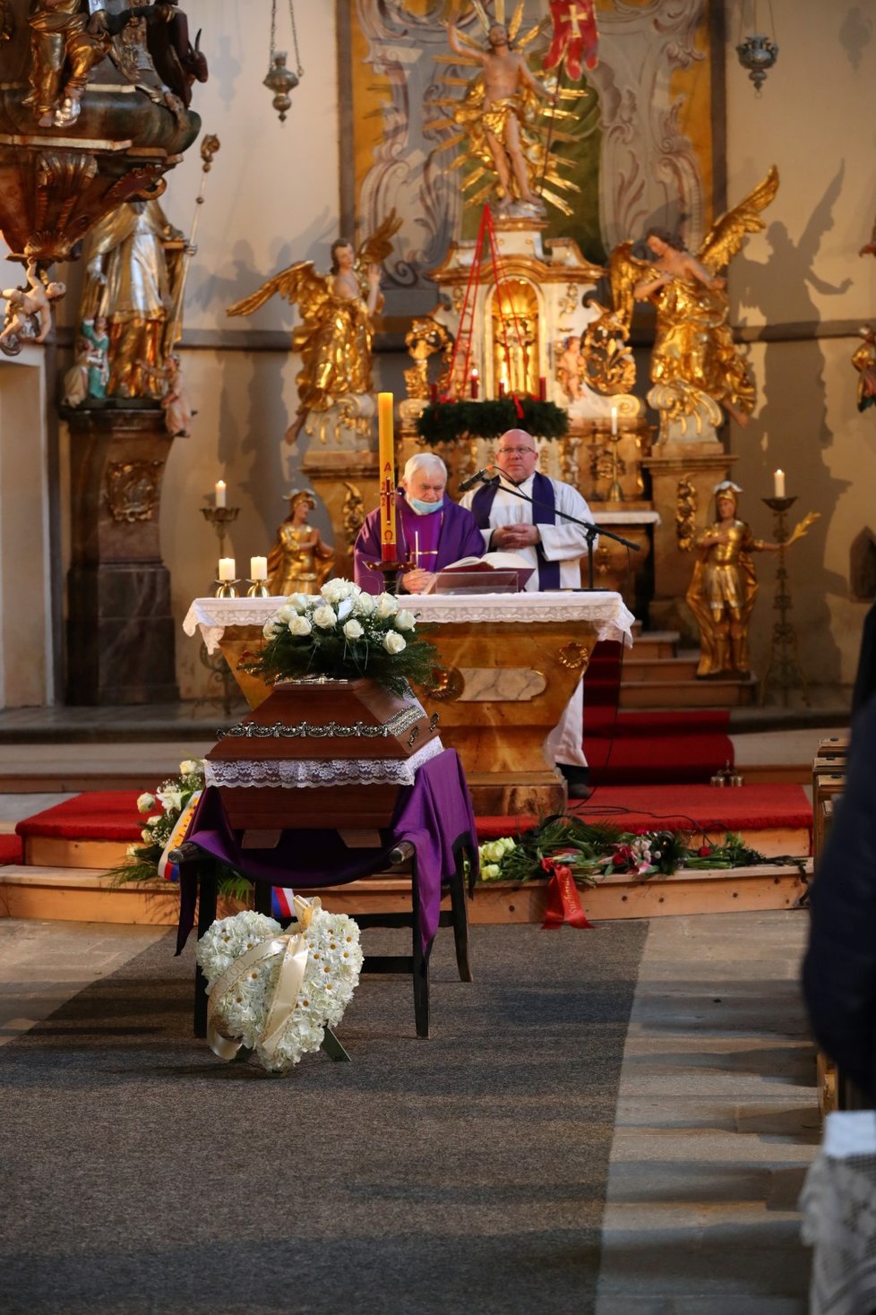 Pohřeb Marie Rút Křížkové