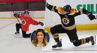 Ledecká si zahrála na Pastrňáka a volá do NHL: Chcete mě? Ledecká si zahrála na Pastrňáka a volá do NHL: Chcete mě?