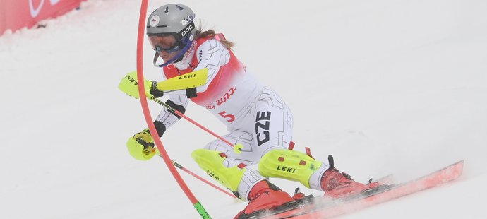 Ester Ledecká na olympijádě v Pekingu