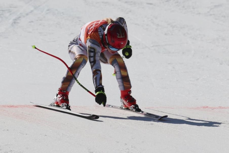 Ester Ledecká se stala nečekanou vítězkou v superobřím slalomu ve sjezdovém lyžování