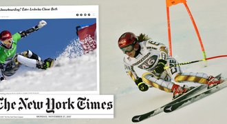 Ledecká v NY Times. Je naše jednička, říká manažer, který se stará i o Čecha