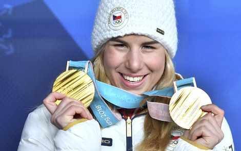 Ester Ledecká, hrdinka ze zimní olympiády v jihokorejském Pchjongčchangu