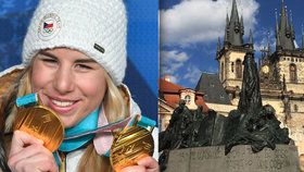 Praha přivítá olympioniky v čele s Ester Ledeckou. Oslava proběhne na Staroměstském náměstí