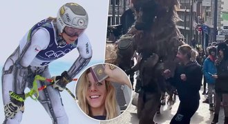 Ledecká si po olympijském fiasku střihla tanec s medvědem: Pohoda jen naoko? Ledecká si po olympijském fiasku střihla tanec s medvědem: Pohoda jen naoko?