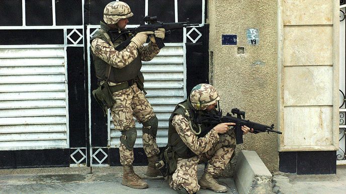Estonští vojáci v Iráku