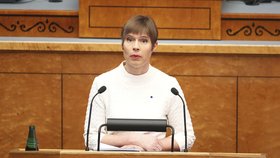Prezidentka Estonska Kersti Kaljulaidová