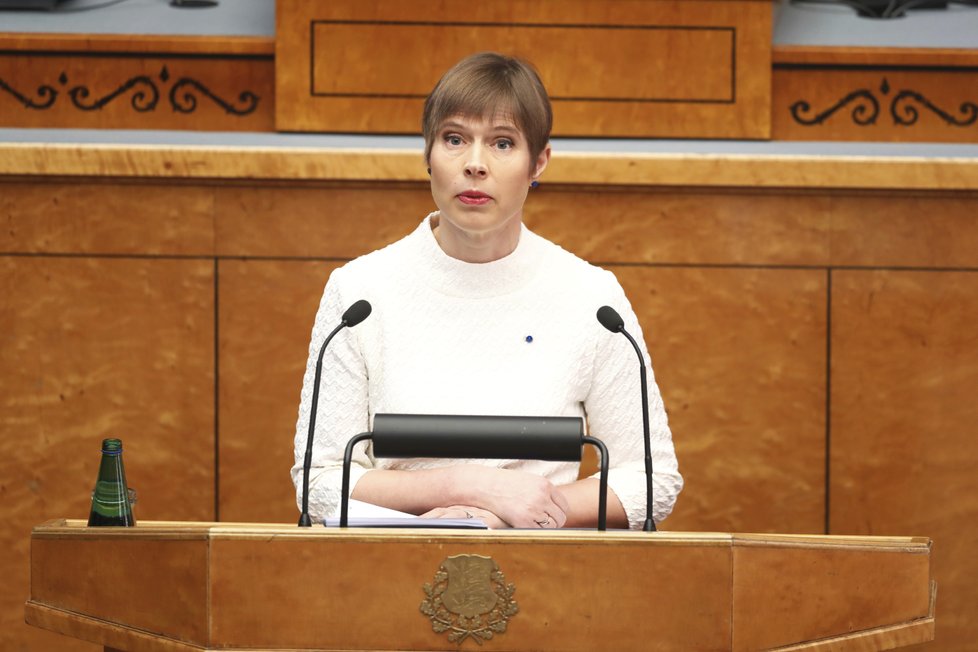Prezidentka Estonska Kersti Kaljulaidová