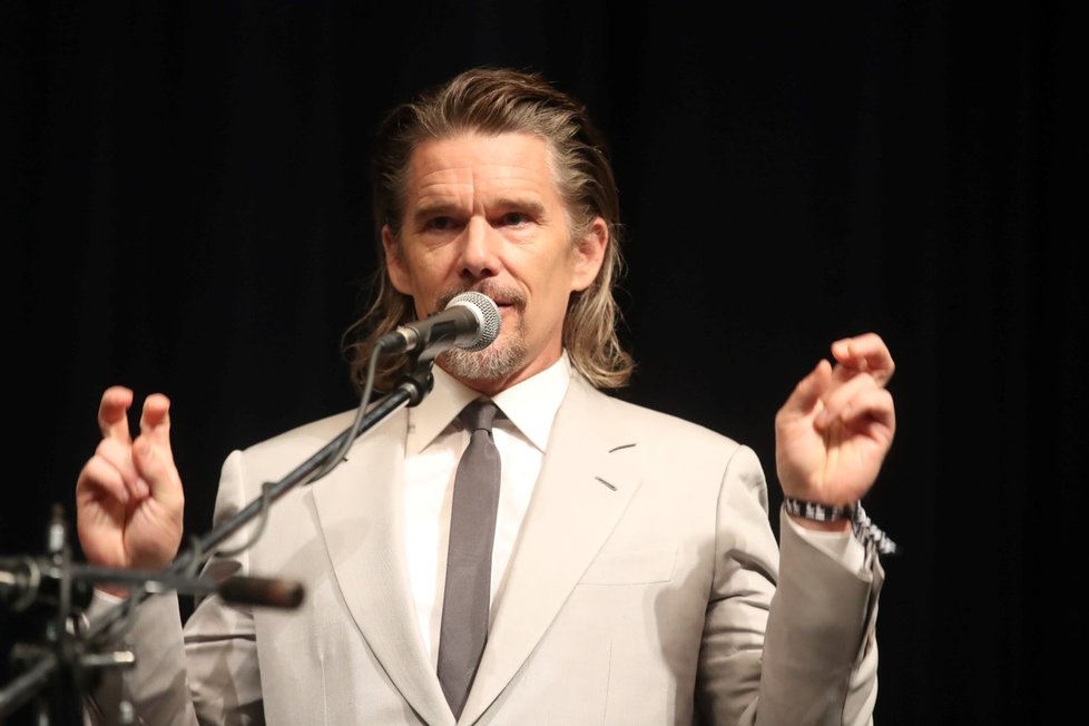 Ethan Hawke v Karlových Varech