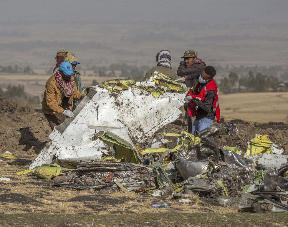 Vyšetřování etiopské letecké havárie pokračuje, (5.04.2019).