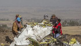 Vyšetřování etiopské letecké havárie pokračuje, (5.4.2019).