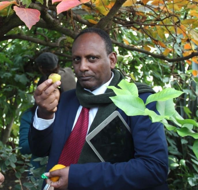 Etiopský ministr zemědělství Eyasu Abraha Alle