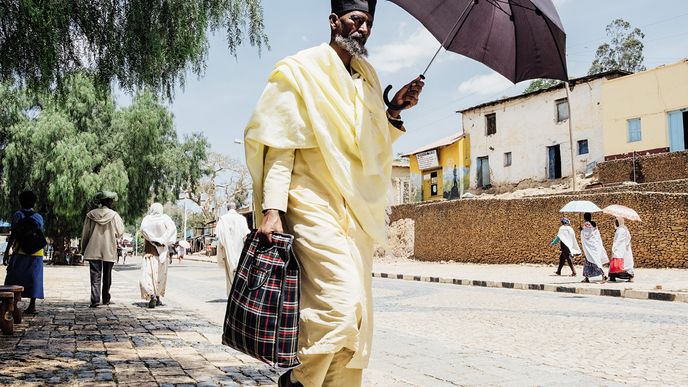 V Etiopii se převážná většina populace hlásí k ortodoxním křesťanům