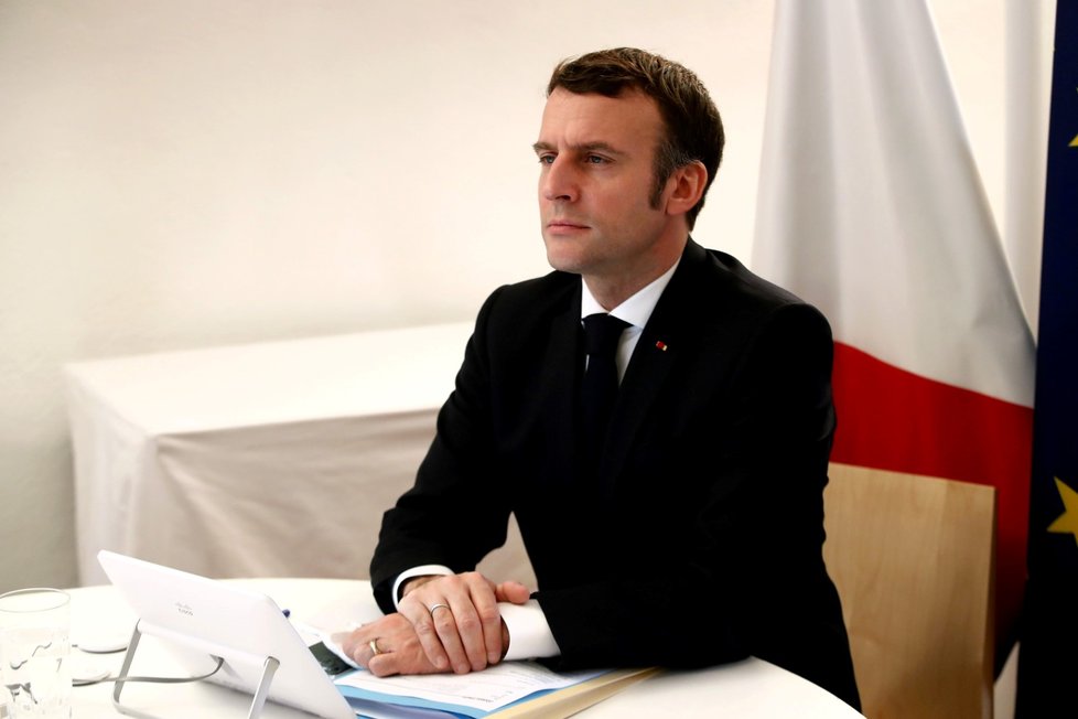 EU a Čína dojednaly úvodní dohodu o investicích. Na snímku francouzský prezident Emmanuel Macron (30. 12. 2020)