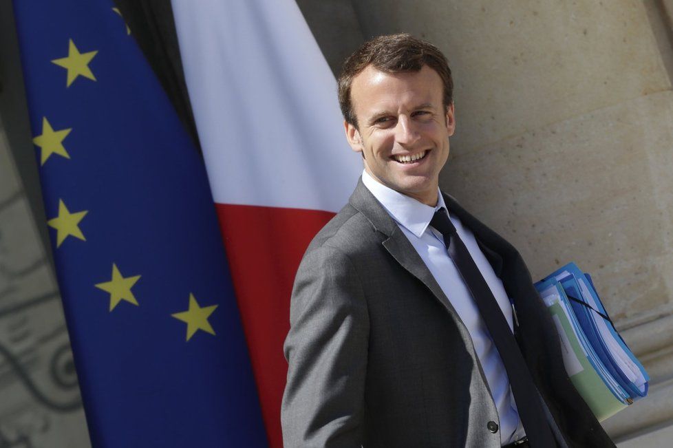 Emmanuel Macron, francouzský ministr ekonomiky a průmyslu