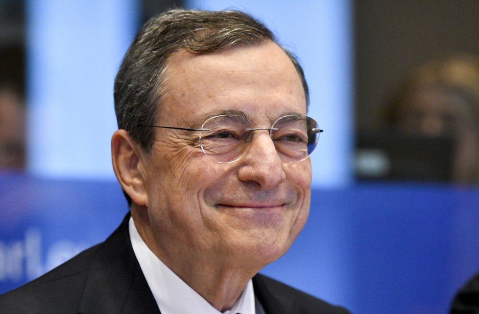 Italský premiér Mario Draghi.