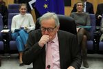 Dosluhující předseda Evropské komise Jean-Claude Juncker.