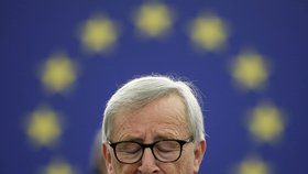 Dosluhující předseda Evropské komise Jean-Claude Juncker.