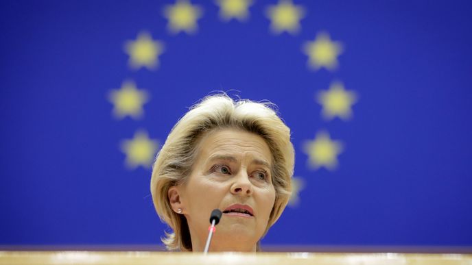 Předsedkyně Evropské komise Ursula von der Leyenová zhodnotila stav Unie.