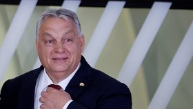 Maďarský premiér Viktor Orbán na summitu v Bruselu