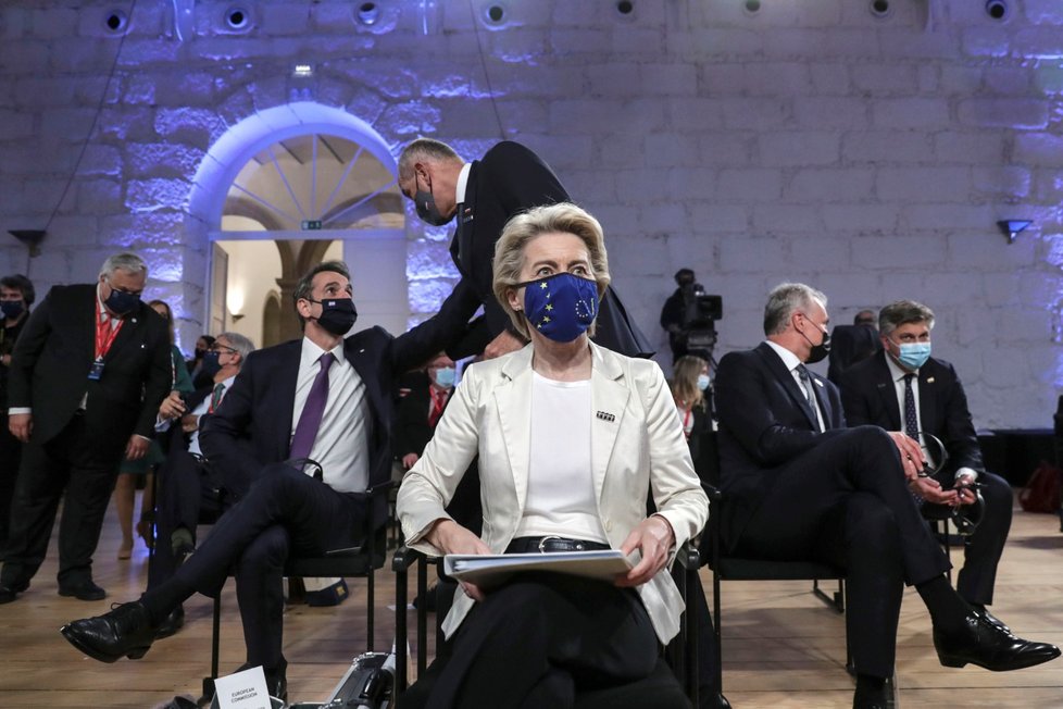 Summit EU: Předsedkyně Ursula von der Leyen (7. 5. 2021)