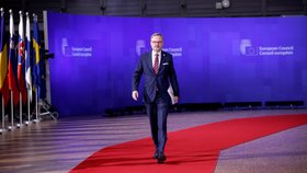 Český premiér Fiala na summitu v Bruselu (15. 12. 2022)
