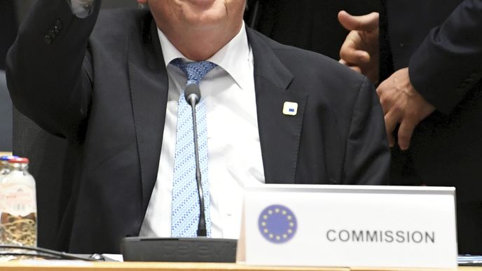 Lídři EU se neshodli na tom, kdo obsadí unijní vedoucí pozice.  Na snímku předseda EK Jean-Claude Juncker.