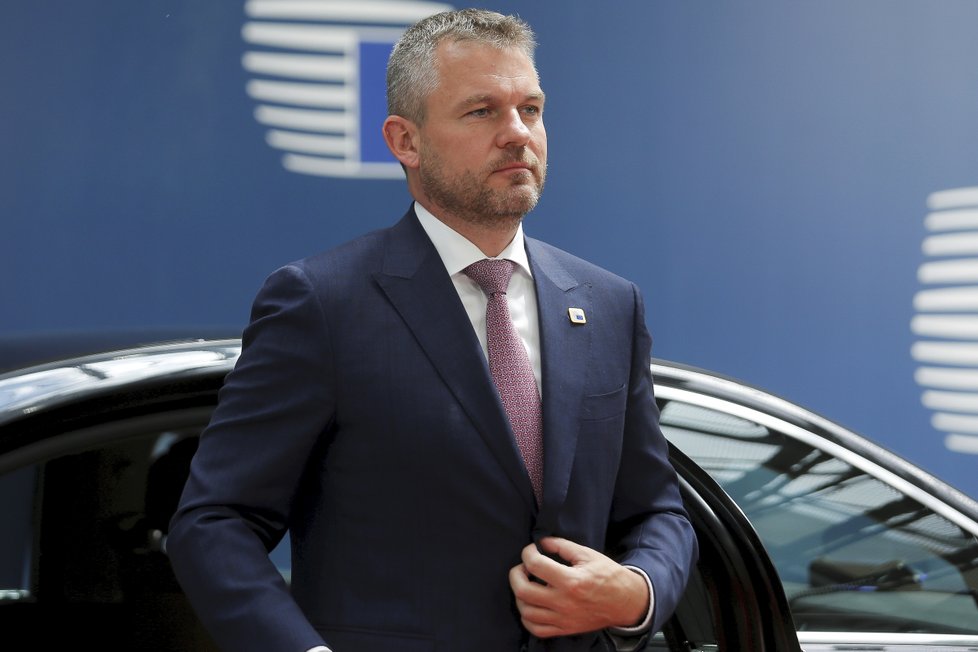 Lídři EU se neshodli na tom, kdo obsadí unijní vedoucí pozice. Na snímku slovenský premiér Peter Pellegrini.