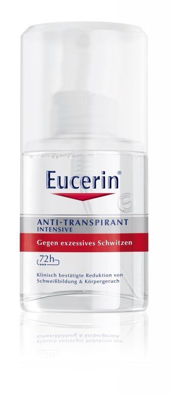 Eucerin Intenzivní antiperspirant sprej, 199 Kč, koupíte v síti lékáren
