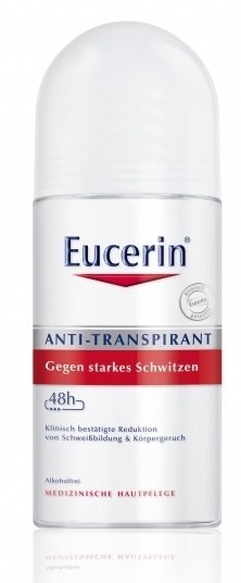 Eucerin Kuličkový antiperspirant, 199 Kč, koupíte v síti lékáren