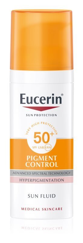 Ochranná emulze proti hyperpigmentaci pleti Sun Pigment Control, Eucerin, 453 Kč (50 ml)