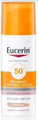 Emulze na opalování na obličej s depigmentačním účinkem, Eucerin, 355 Kč (50 ml)