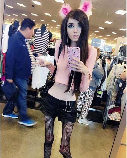 Nejsledovanější anorektička Eugenia Cooney.