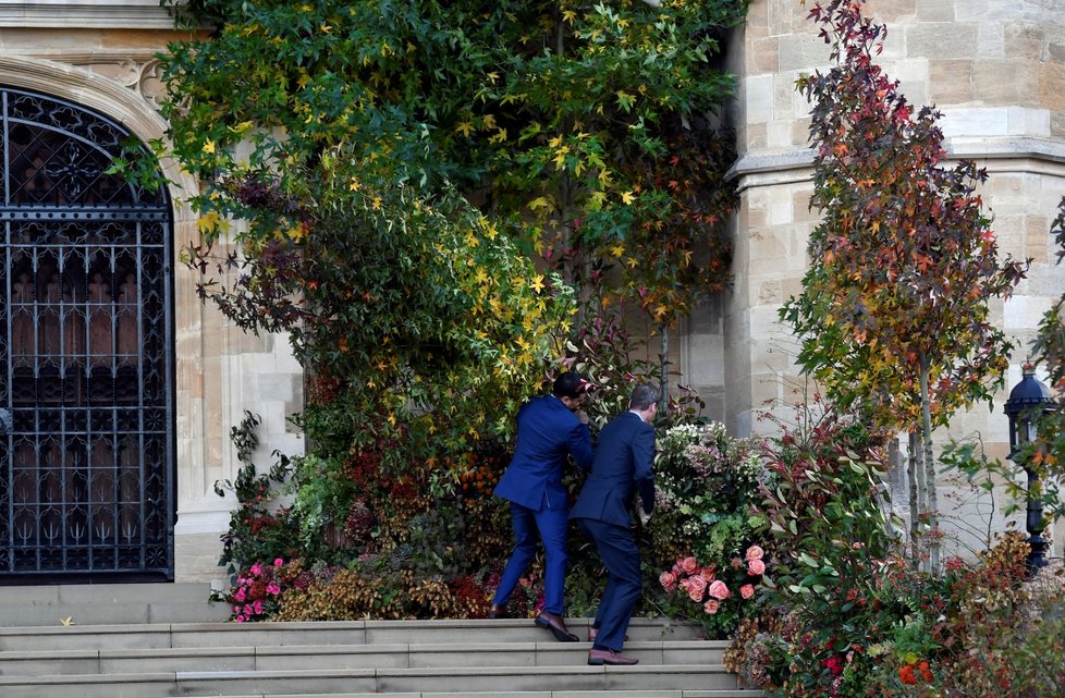 Přípravy na královskou svatbu princezny Eugenie.