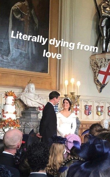 Detaily ze svatby princezny Eugenie