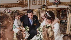 Princezna Eugenie zveřejnila snímek ze zákulisí své svatby