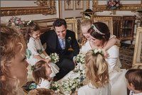 Princezna Eugenie zveřejnila unikátní snímek ze zákulisí své svatby