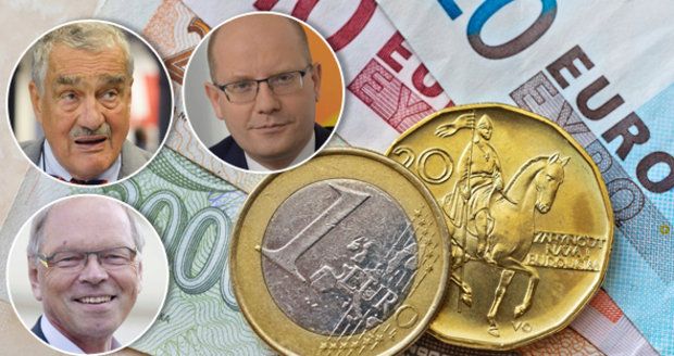 Češi potřebují euro, říká ČSSD. Kdy? Experti se neshodnou