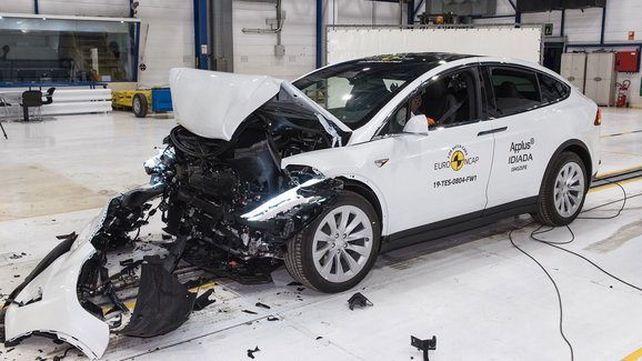 Euro NCAP 2019: Tesla Model X – Pět hvězd pro okřídlený elektrický crossover   