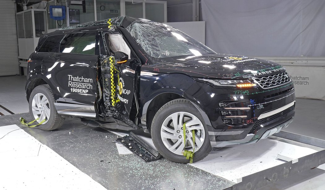 Euro NCAP 2019: Range Rover Evoque