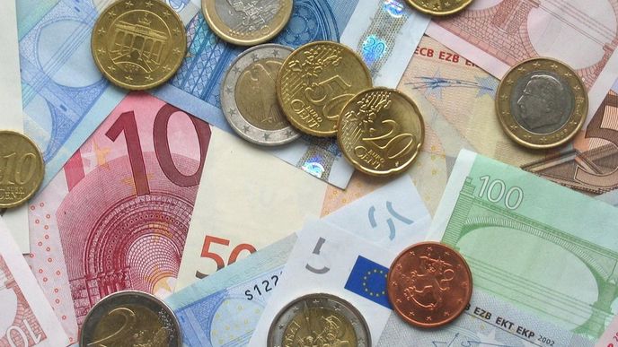 euro,peníze