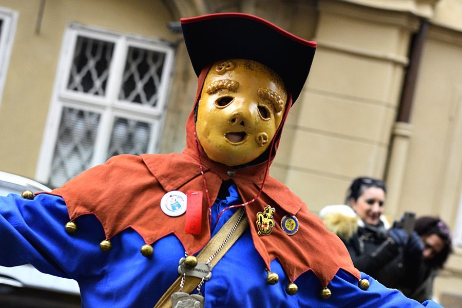 Eurokarneval oživil pošmourný den v centru metropole.