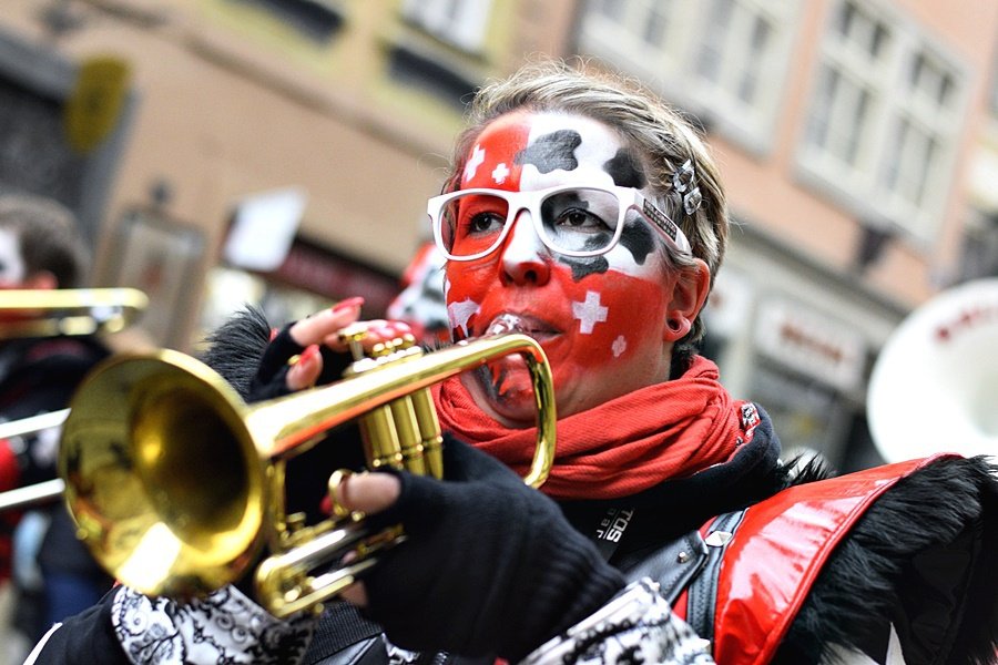 Eurokarneval oživil pošmourný den v centru metropole.