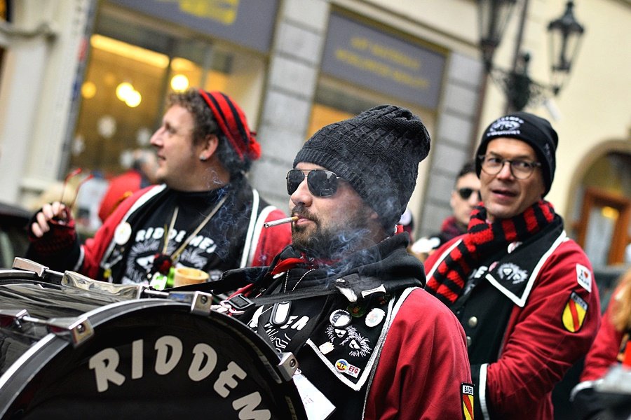 Eurokarneval oživil pošmourný den v centru metropole.