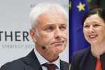 Generální ředitel německé skupiny Volkswagen (VW) Matthias Müller si písemně stěžoval na českou eurokomisařku Věru Jourovou u předsedy Evropské komise Jeana-Claudea Junckera.