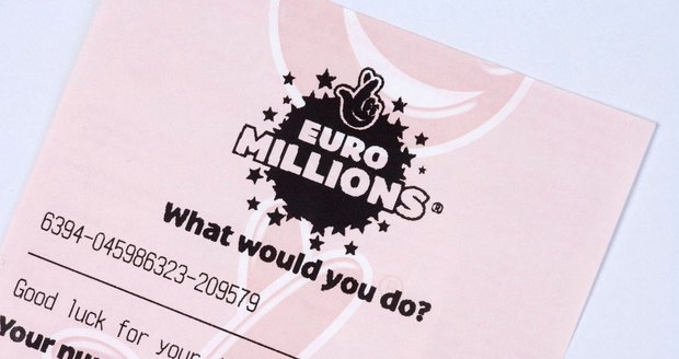 Padl jackpot 1,67 miliardy. V Euromilionech ho vyhrál jeden člověk