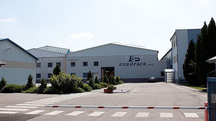 Závod Europack v Dunajske Stredě