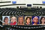 V novém europarlamentu bude zasedat rekordní počet žen, stále však dominují muži. Česko reprezentuje 7 političek
