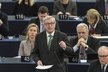 Předseda Evropské komise Jean-Claude Juncker v europarlamentu