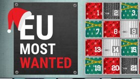 Adventní kalendář Europolu: Nejhledanější zločinci Evropy